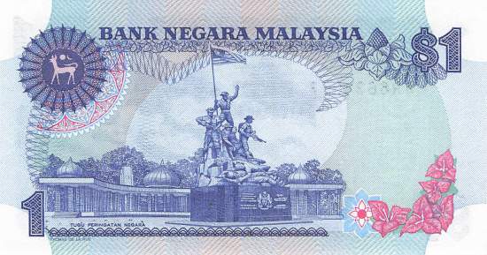 1 Ringgit 1981 p.19A